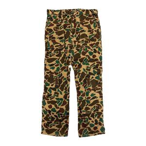 Vintage Duck Camouflage Pants Mens 34x27.5 Outdoor Frogskin